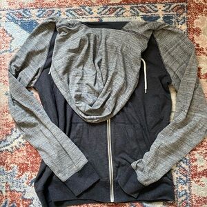 Old Navy Dark Gray Zip-Up Jacket